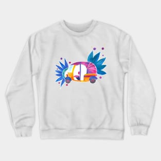 Groovy rickshaw Crewneck Sweatshirt